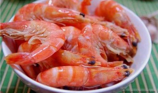 рис с креветками и медом