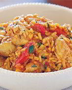 Рис с курицей