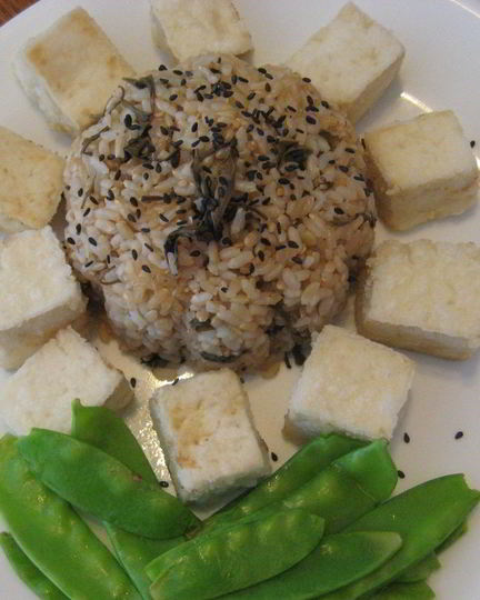 Рецепт риса с зеленым чаем