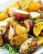 Жареный картофель с грибами