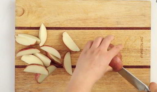 жареный картофель с оливками и лимоном по-мароккански