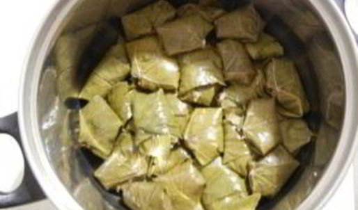 армянская долма из виноградных листьев