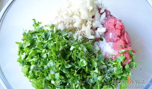 долма из виноградных листьев