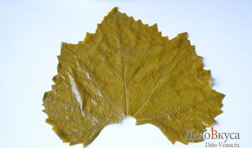 долма из виноградных листьев