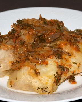 Голубцы из говяжьего фарша