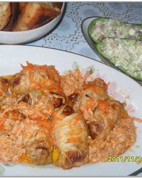 Голубцы из китайской капусты