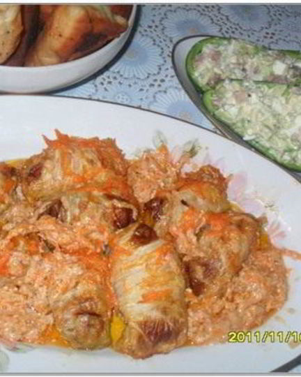 Рецепт голубцов из китайской капусты
