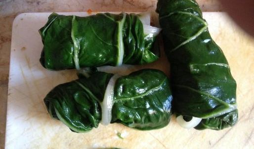 голубцы из мангольда