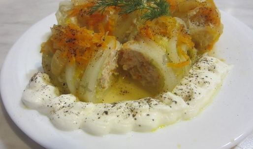 голубцы из пекинской капусты в кастрюле