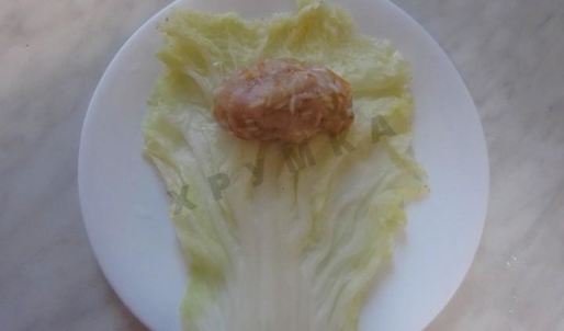 голубцы из пекинской капусты в кастрюле