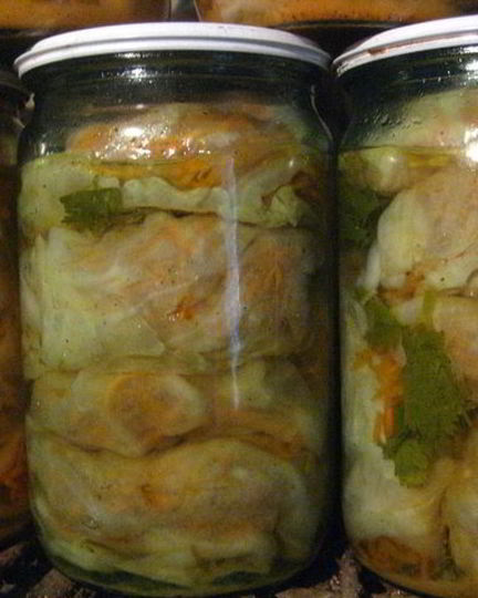 Рецепт голубцов на зиму