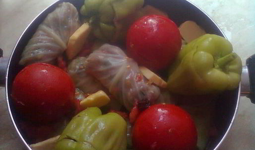 голубцы с гостями