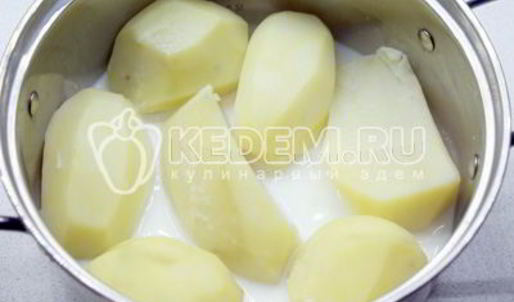 голубцы с картофелем и грибами