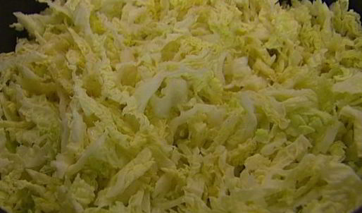 голубцы с лисичками и пореем