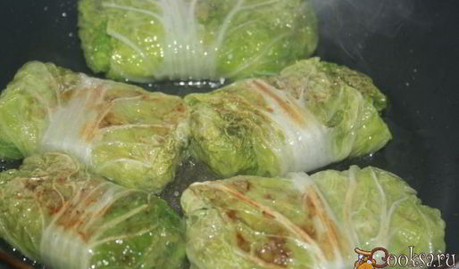 голубцы с мраморной говядиной во вкуснейшем сметанно-овощном соусе