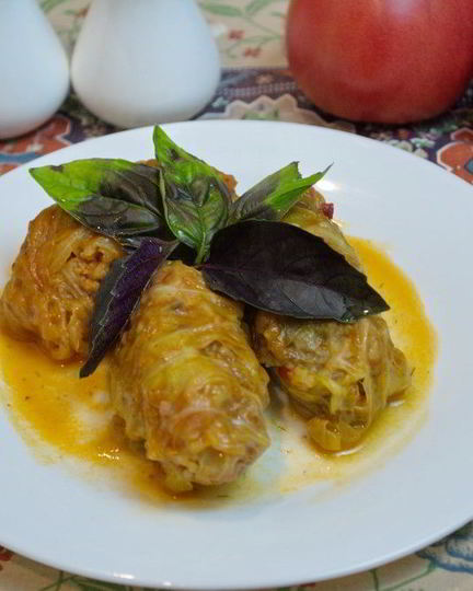 Рецепт голубцов с рисом