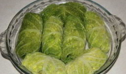 голубцы с творогом