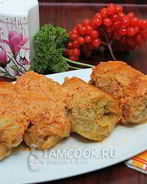 Голубцы в духовке на противне