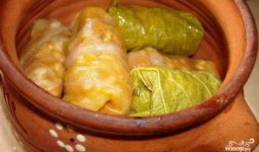 голубцы в горшочке