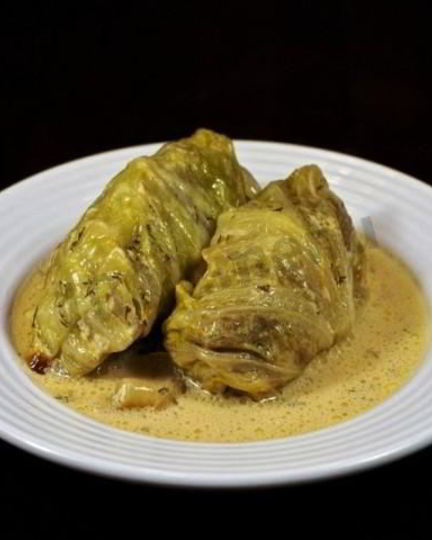 Рецепт голубцов в сметанном соусе в духовке