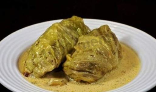 голубцы в сметанном соусе в духовке