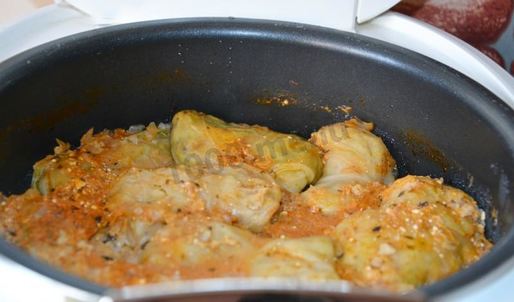 классические голубцы в мультиварке