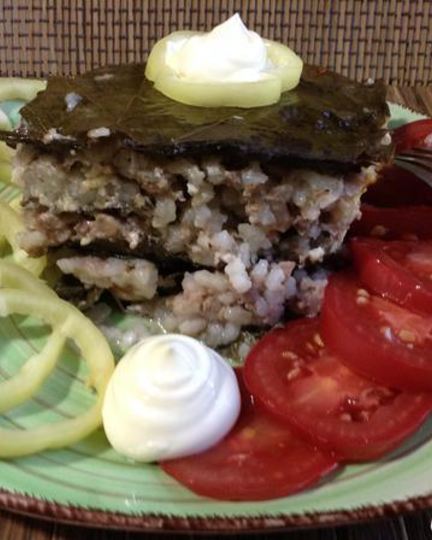 Рецепт ленивой долмы