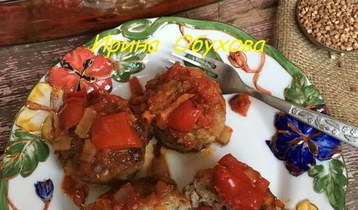 ленивые голубцы — гречаники