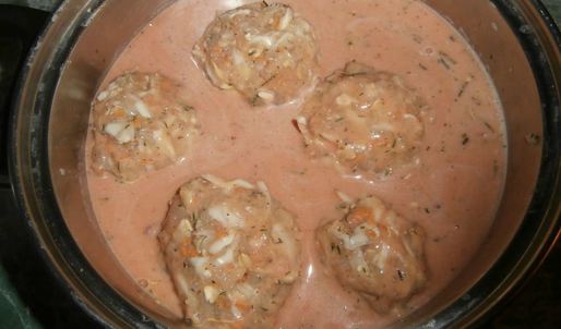 ленивые голубцы из куриного фарша