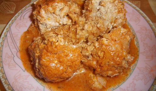 ленивые голубцы из куриного фарша