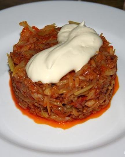 Рецепт ленивых голубцов по-псковски