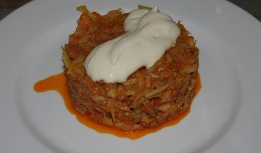 ленивые голубцы по-псковски