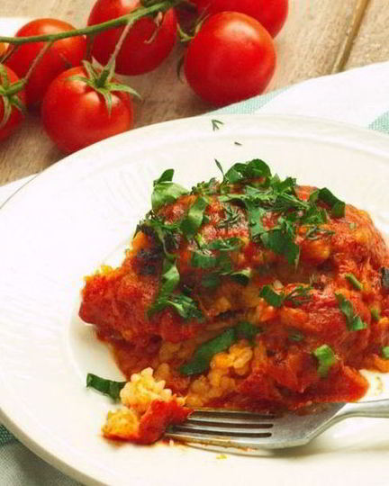 Рецепт ленивых голубцов постных