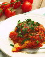 Ленивые голубцы постные