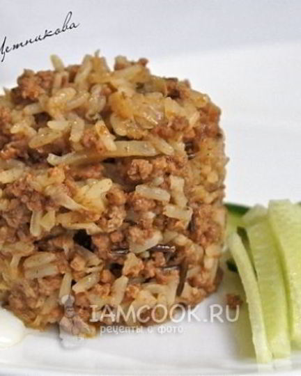 Рецепт ленивых голубцов с фаршем в духовке