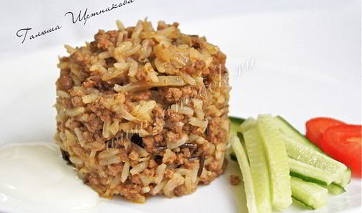 ленивые голубцы с фаршем в духовке