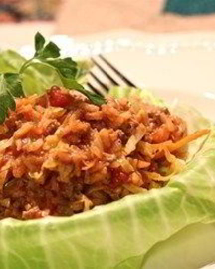 Рецепт ленивых голубцов с фаршем