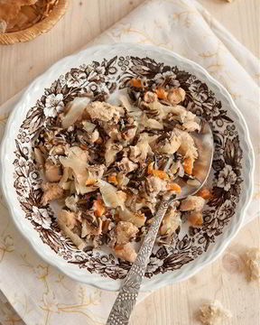 Ленивые голубцы с курицей, в духовке