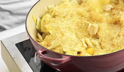 ленивые голубцы с курицей