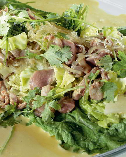 Рецепт ленивых голубцов с пекинской капустой, вермишелью и куриными желудками