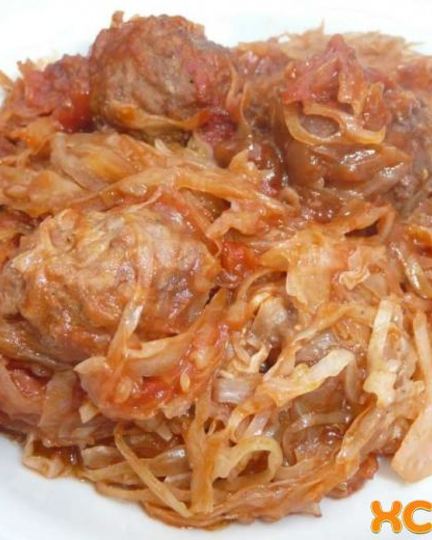 Рецепт ленивых голубцов в мультиварке