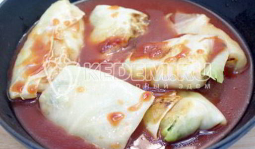 постные голубцы