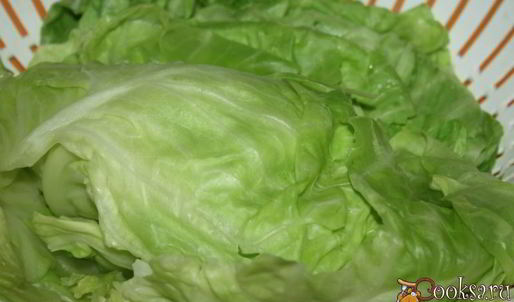 постные закусочные голубцы с острой морковной начинкой