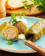 Румяные голубцы с мясным фаршем