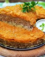 Слоеные ленивые голубцы