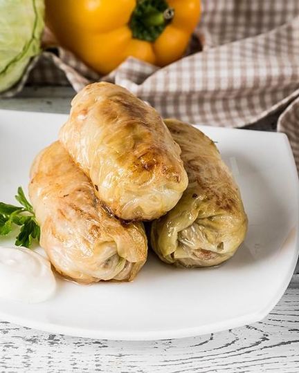 Рецепт замороженных голубцов тушеных в кастрюле