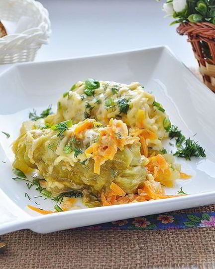 Рецепт замороженных голубцов в мультиварке