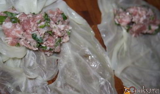 запеченные с помидорами и топленым сливочным маслом голубцы