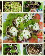 Фаршированные шампиньоны