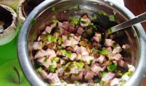 фаршированные шампиньоны